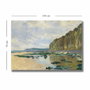 Wallity Pintura en Lienzo Claude Monet 70 x 100 cm
